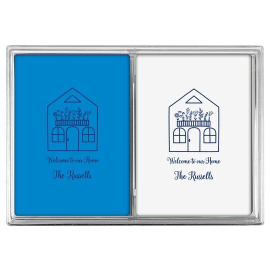 Garden House Double Deck Playing Cards